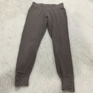 Anthropologie brown leggings size small